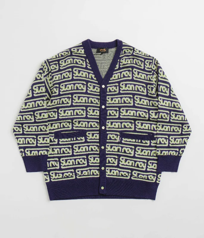 Stan Ray Knitted Cardigan - Moto Repeat Nylon Fabric Polyester Fabric Spandex Fabric Stan Ray Knitted Cardigan - Moto Repeat Nylon Fabric Polyester Fabric Spandex Fabric
