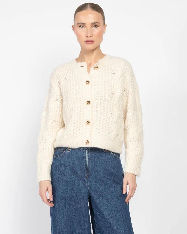 Hale Cardigan Tailored Straight A-Line