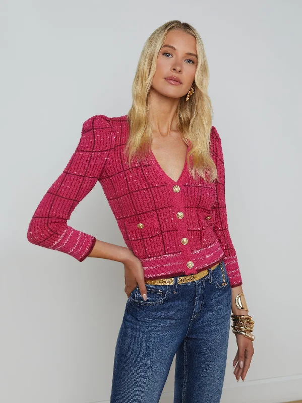 Jenni Cardigan Terry Terry Cloth Terry Knit