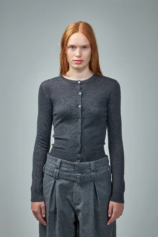 Draped Cardigan Machine Wash Dry Clean Hand Wash