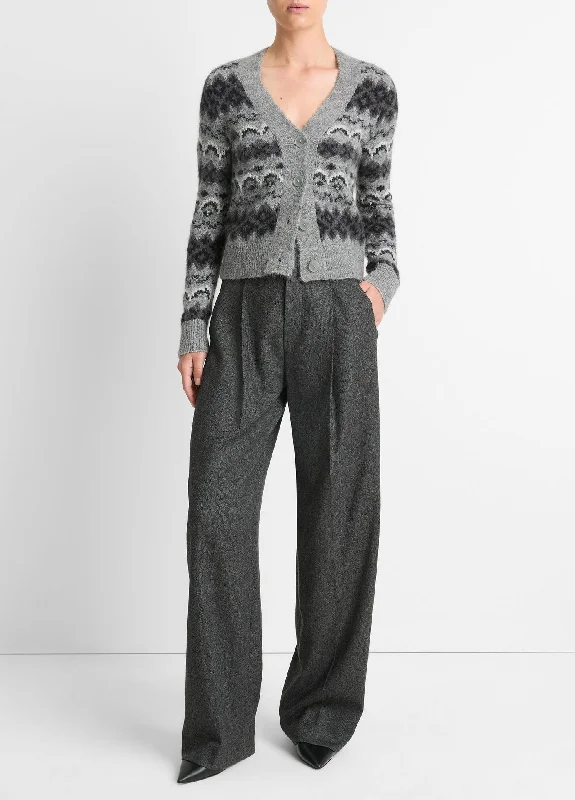 Fair Isle Cardigan Button Cardigan Zip Cardigan Pullover Cardigan