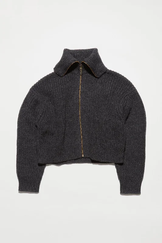 Zip-up Cardigan Nylon Fabric Polyester Fabric Spandex Fabric